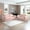 Pink, variant on 2-In-1 Folding Convertible Sofa Bed, Modern Corduroy Sleeper Couch with 2*Pillows, Futon Modular Upholstered Boneless Sofa Set with Pull-Out Bed, Folding Floor Modular Couch for Living Room (Beige)