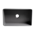 thumbnail image 3 of Pemberly Row Gray Matte Smooth Apron 30" x 18" Single Bowl Fireclay Farm Sink, 3 of 9