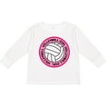 thumbnail image 3 of Inktastic Volleyball Girl Girls Long Sleeve Toddler T-Shirt, 3 of 5