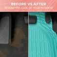thumbnail image 5 of Carbella Car Floor Mats Set of 4, All-Weather Rubber, Cute Teal for Women, 5 of 6