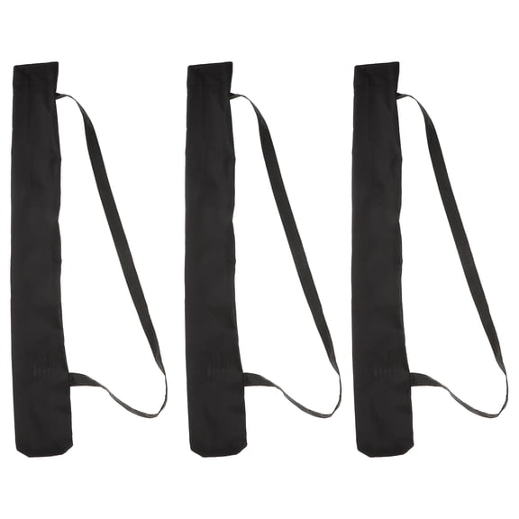 BESTYASH Black Fiber Umbrella Cover Resistance for Storage 3Pcs