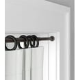 thumbnail image 6 of 1" No Drilling Shower Closet Window Tension Rod, Heavy Duty, 42"-72", Brushed/Stainless Steel, 6 of 6