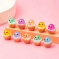 thumbnail image 6 of 5Pcs Easter Chick Figurines, CQCYD Easter Chick Figurines, Glow In The Dark Mini Plastic Chicks For Easter Egg Stuffers Basket Fillers Garden Decor Spring Party Favors, 6 of 9