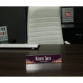 thumbnail image 4 of Printtoo Personalized Desk Name Plate Pretty Floral Custom Acrylic Office Desk Name Plate Accessory 2x8 Inches, 4 of 5