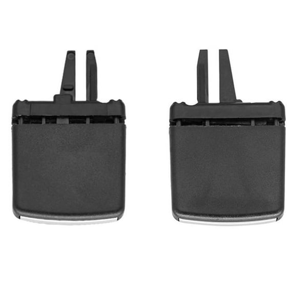 4X Car Front A/C Air Vent Outlet Tab Clip Repair Kit for 2,4 x A/C Air Vent Outlet Tab Clip Repair Kit,black