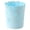 Light Blue, variant on Small Trash Can, Plastic Wastebasket Round Garbage Container Bin for Bathroom, Bathroom Garbage Can, Plastic Trash Bin Kitchen, Bedroom, Home Office, College Dorm 10"x7.9"x6.5" Gray