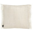 thumbnail image 2 of Safavieh Lurenz 20" x 20" Coastal Cotton Decorative Pillows, Ivory, 2 of 4