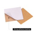 thumbnail image 3 of 50pcs Self Adhesive Cork Coasters 3.9"x 3.9"x 0.08" Cork Mats Cork Tiles Cork Backing Sheets, Square, 3 of 5