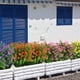 thumbnail image 5 of Ramo de eucalipto Injueey de flores artificiales color blanco, 5 of 6