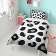thumbnail image 4 of Classic Leopard Print Duvet Cover and Pillowcase Set for Single Bedding, Bedroom Accessories for Kids Teens, 4 of 5