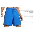 thumbnail image 4 of Shorts CRZ YOGA para Hombre Entrenamiento Secado Rápido 7" Azul Talle S, 4 of 5