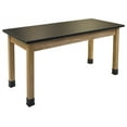 thumbnail image 1 of Chem Res Top Science Lab Table with Ashwood Legs (72 in. W x 30 in. D x 36 in. H (143 lbs.)), 1 of 1