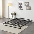 thumbnail image 5 of 2025 New Low Bed Frame, 6 Inch Heavy Duty Metal Platform Twin Bed Frame Low Profile, Mattress Foundation, No Box Spring Needed, Noise-Free, Non-Slip, Easy Assembly, Black, 5 of 5