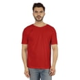 thumbnail image 1 of Inkmeso Mens Short Sleeve Solid Raglan T-shirt Cotton Casual Baseball Tee Shirt, 1 of 7