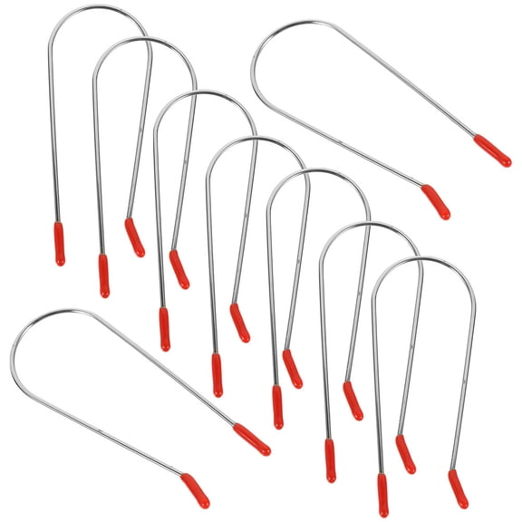 NIAIZEK 20Pcs Hair Roller Clips Red Hot Curler Clamp Replacement for Home Use