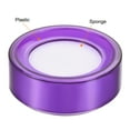 thumbnail image 4 of Unique Bargains 2.7 Inch Dia Finger Wet Sponge for Bank Counting Purple 6 Pack, 4 of 5