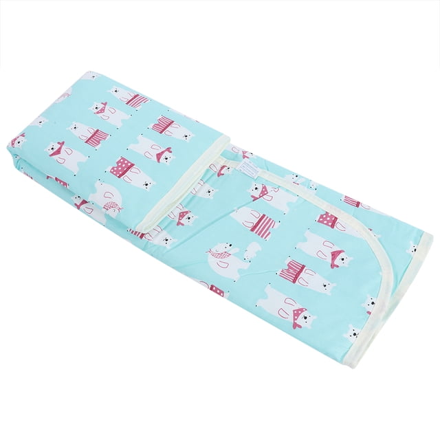 Almohadilla para pañales para bebés, impermeable, transpirable, para recién nacidos, cambiador de pañales, tapete para orina para bebés, diseño exquisito