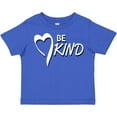 thumbnail image 3 of Inktastic Be Kind with Heart Ribbon in White Text Boys or Girls Toddler T-Shirt, 3 of 5