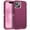 Purple/Pink, variant on RegSun for iPhone 15/14/13 Case,Shockproof 3-Layer Full Body Protection [Without Screen Protector] Rugged Heavy Duty High Impact Hard Cover Case for iPhone 15/14/13 6.1" Black