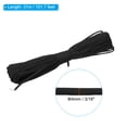 thumbnail image 2 of Unique Bargains 100 Feet 7-Strand Core Paracord 3/16 Inch Nylon Cord Camping Rope 600lb Tensile Strength Black, 2 of 5