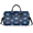 Black, variant on Winter Snowflake Gym Bag for Women Men, Travel Duffle Bag Lightweight Waterproof Carry on Weekender Overnight Tote for Dance Cheer Sport, Christmas