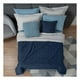 thumbnail image 3 of Edredón Ligero Pinsonic Doble Vista con Fundas de Almohada Esquimal (Everett, Matrimonial), 3 of 7