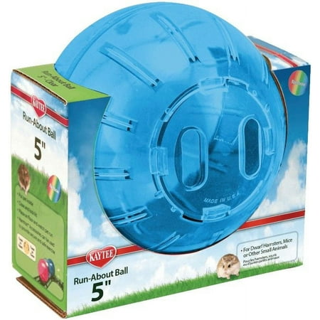 UPC: 0045125613575 | Kaytee Run-About Ball – Rainbow Mini (5 Diameter)