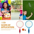 thumbnail image 5 of Hytrove 1Set Orange Badminton Racket Set Durable Design Enhances Hand Eye Coordination Outdoor Game, 5 of 5