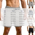 thumbnail image 3 of Qiyinn Men's Casual Shorts Cotton Drawstring Waffle Summer Beach Shorts Elastic Waist Lounge SweatShorts with Pockets, 3 of 6