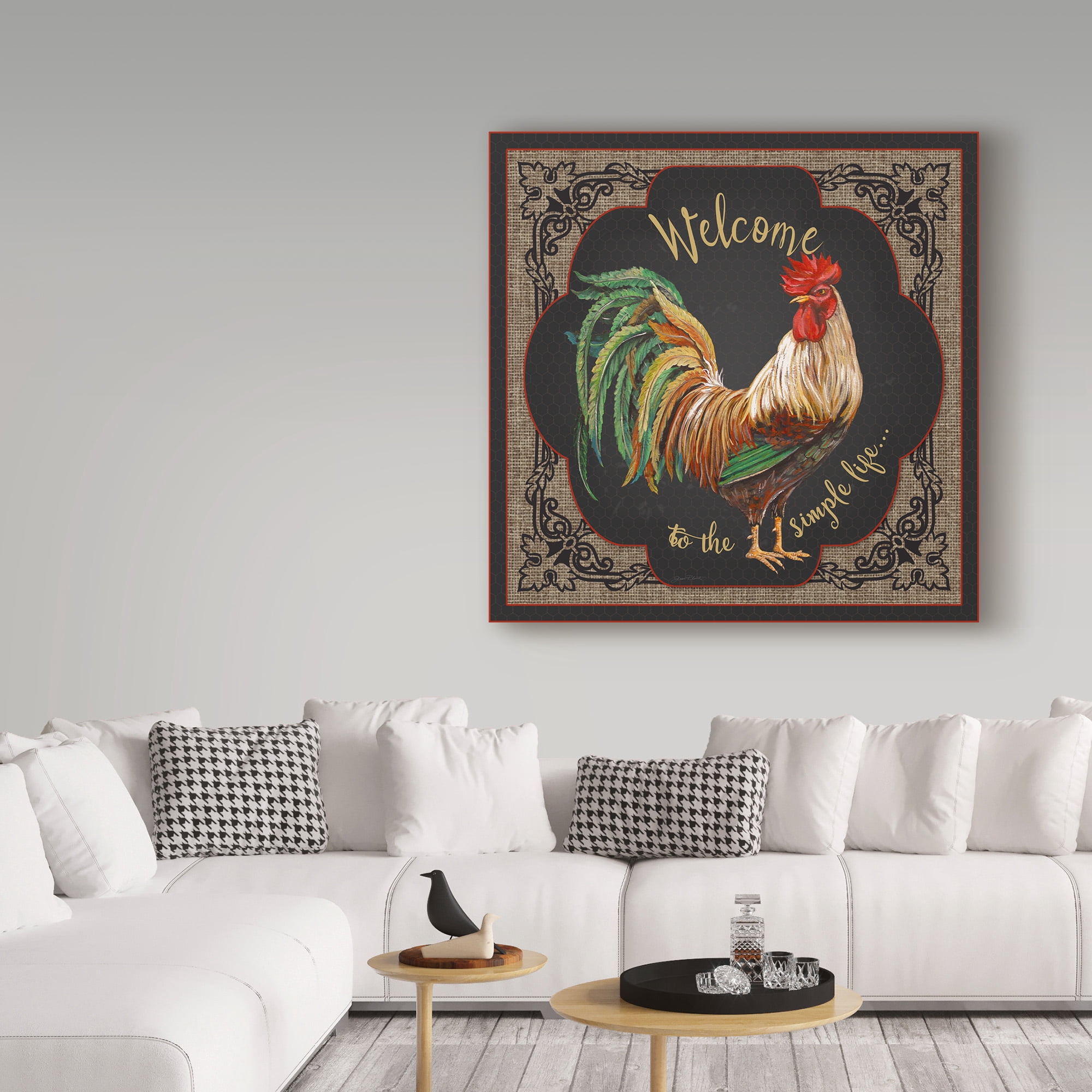 Trademark Fine Art 'Country Kitchen 3' Canvas Art by Jean Plout