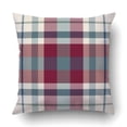thumbnail image 1 of RYLABLUE Textured tartan plaid Pillowcase Throw Pillow Cover Case 18x18 inches, 1 of 2