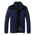 thumbnail image 2 of LOVZFMLL Jackets for Men's Zipper Closing Cardigan Carry Pockets Long Sleeve Stand Collar Jacket, 2 of 5
