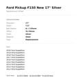 thumbnail image 4 of FORD  Wheel 2010-2021 17" New Replica 3857, 4 of 4