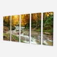 thumbnail image 2 of Design Art - Forest Waterfall with Yellow Trees, 2 of 3