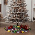 thumbnail image 4 of KLL Christmas Tree Skirt,Party Decorations Farmhouse for Christmas Decorations Holiday Party 30" -Herbs And Spices, 4 of 6