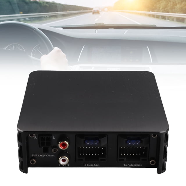 Amplificador De Coche DSP Clase AB De 320 W Con Sonido Mejorado Y Altavoz De aleación De Aluminio Con Núcleo Magnético Y Transformador De Cobre Puro Para Sistemas Estéreo De