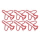 thumbnail image 4 of Clips de papel con forma de avión, 100 piezas Clips de papel metálicos con forma de avión Clips de papel de avión Innovación moderna, 4 of 14