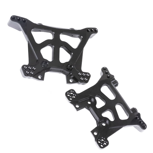 Vogacara Soporte fijo para amortiguador, componentes de marco de Color sólido, accesorios de fijación, componente modificado, juego de bricolaje, Kits de construcción modelo Negro Vogacara FN010966-01