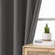 thumbnail image 2 of Cortinas Blackout Joydeco Gris Oscuro de 304 cm de Largo para Ventanas, 2 of 6