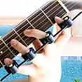 thumbnail image 6 of Accessories Finger Tension Grip Piano Power Trainer Guitarra Bass Hand Grips Guitar Accessories Hand Finger Exerciser Finger Span Training BLACK S, 6 of 8