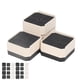 thumbnail image 4 of Almohadillas antivibración, 8 piezas de almohadillas antivibración en forma de L para elevadores de cama de lavadora, respuesta rápida, 4 of 12