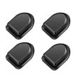 thumbnail image 1 of 4 Piezas De Gancho De Coche Organizador De Almacenamiento Para Cable USB Auriculares De Llaves Auto Adhesivo Pared Percha Sujetador Clip Cosas huangjie unisex, 1 of 2