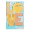 American Greetings Lasting Love Anniversary Card for Couple with Glitter
