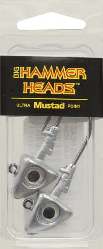 Big Hammer Hammer Heads, 3/4oz, 4/0 Hook, Plain