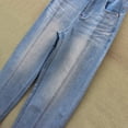 thumbnail image 3 of 2026 Summer New Style Women's Loose Light Blue Denim Jeans Fashion Wide-Leg Pants, 3 of 12