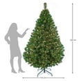 thumbnail image 3 of Árbol de Navidad Naviplastic California color Verde de 220 cm con 512 luces led cálidas, 3 of 3