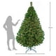 thumbnail image 3 of Árbol de Navidad Naviplastic California color Verde de 220 cm con 512 luces led cálidas, 3 of 3