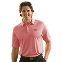 Monterey Club Men's Signature Pique Solid Golf Polo Shirt #1050