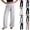 01# Light Gray, variant on Baggy Wide Leg Sweatpants Women Lightweight Low Rise Sweatpants with Pockets Spring Comfy Yoga Pants Cotton Joggers Black L