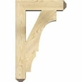 thumbnail image 4 of Ekena Millwork 4"W x 20"D x 32"H Balboa Craftsman Rough Sawn Bracket, Douglas Fir, 4 of 4